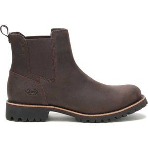 Chaco Men's Fields Chelsea Waterproof Boots in Dark Brown